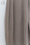 SWAYING 24 Autumn and Winter Wool Velvet Blended Cocoon Long Skirt SW-SW24AW3B12-TUO Camel SW-SW24AW3B11